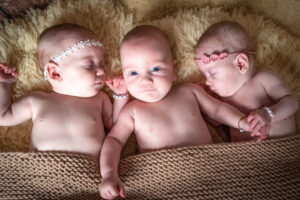 Neugeborenenfotografie, Mehrlinge